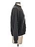 Grey Collective Polka Dots Gray Turtleneck Sweater Size S - photo 4