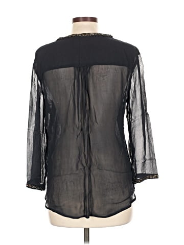 Zara Basic 3/4 Sleeve Blouse (view 2)