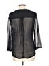 Zara Basic Black 3/4 Sleeve Blouse Size L - photo 2