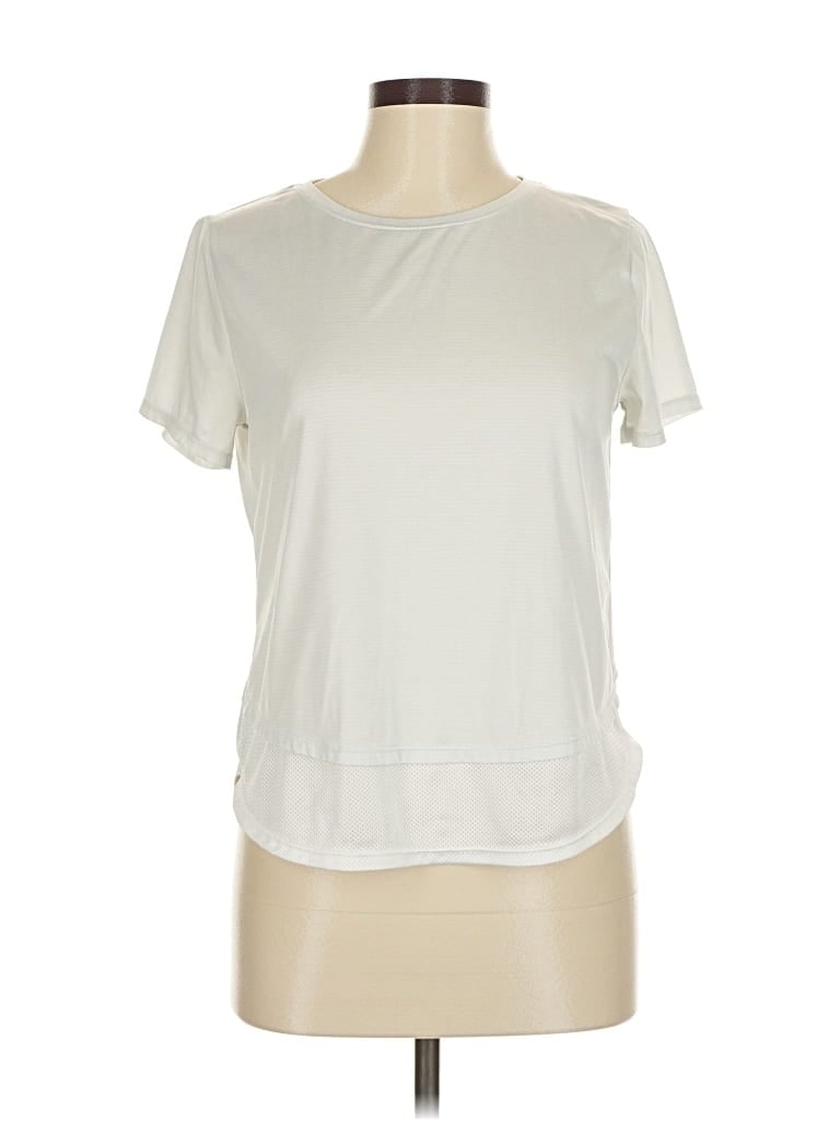 Pre-owned Under Armour Short Sleeve T-shirt In White