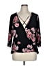 Gemstone Black 3/4 Sleeve Blouse Size 1X - photo 1