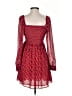 Avec Les Filles 100% Polyester Hearts Red Cocktail Dress Size S - photo 2