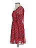 Avec Les Filles 100% Polyester Hearts Red Cocktail Dress Size S - photo 5