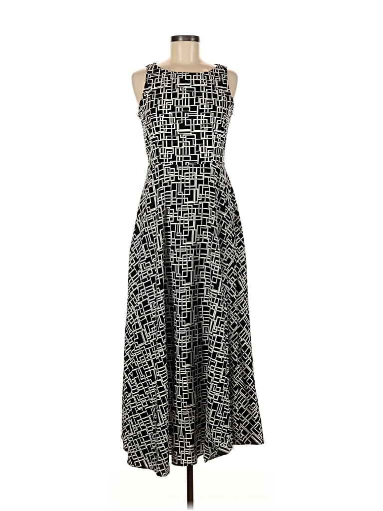 Pre-owned Assorted Brands Casual Dress In Black