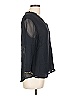 Zara Basic Black 3/4 Sleeve Blouse Size L - photo 4