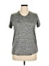 Real Essentials Tweed Gray Active T-Shirt Size XL - photo 1