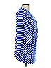 Chico's Blue 3/4 Sleeve Blouse Size Lg (2) - photo 4