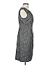 Classiques Entier Chevron-herringbone Gray Casual Dress Size 10 - photo 4