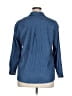 Unbranded Blue Long Sleeve Button-Down Shirt Size XL - photo 2