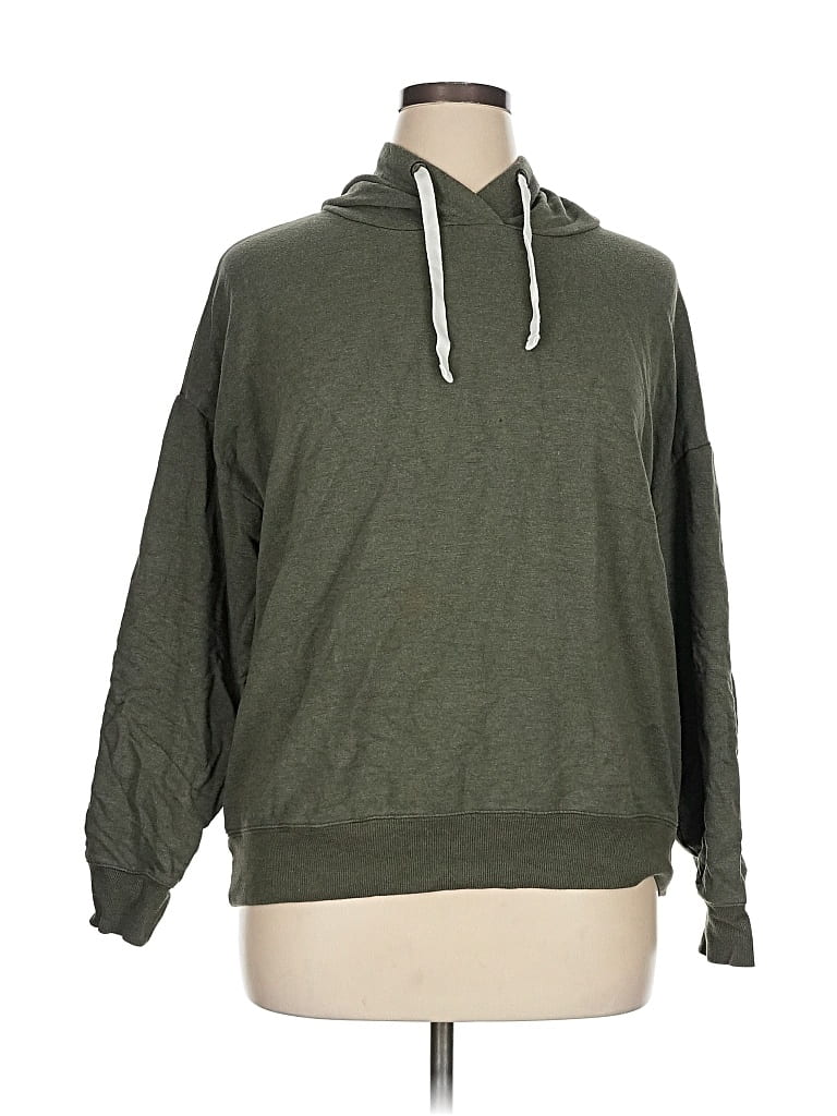 Pre-owned Buffalo By David Bitton Pullover Hoodie In Green