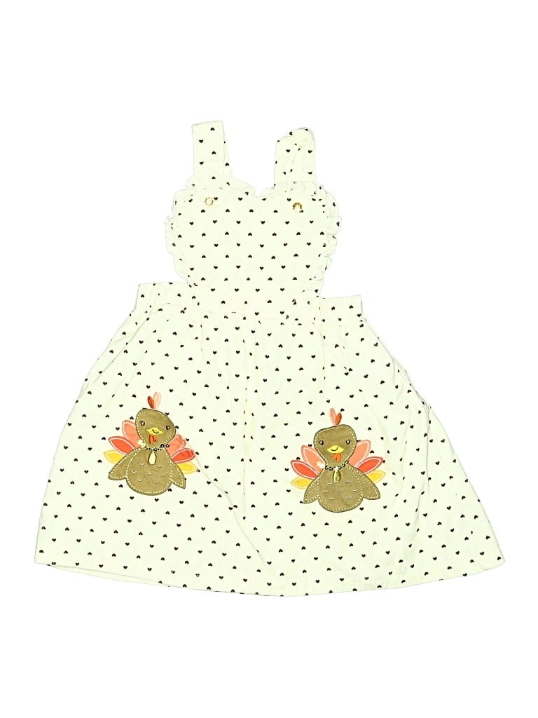 Pre-owned Blueberi Boulevard Kids' Dress In Yellow