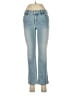 Chico's Hearts Blue Jeans Size Lg (2) - photo 1