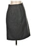H&M Stripes Gray Formal Skirt Size 2 - photo 1