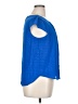 Meraki 100% Polyester Blue Short Sleeve Blouse Size XL - photo 4
