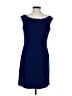 St. John Solid Blue Casual Dress Size 2 - photo 2