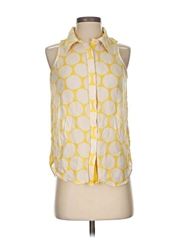 Michael Stars Sleeveless Silk Top (view 1)