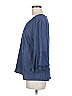 Naif Blue 3/4 Sleeve Blouse Size M - photo 5