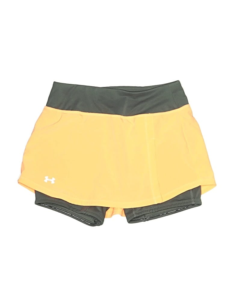 Pre-owned Under Armour Skort In Yellow