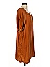 Old Navy 100% Polyester Solid Brown Casual Dress Size L - photo 4