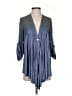 Elizabeth and James 100% Polyester Blue 3/4 Sleeve Blouse Size XS - photo 1