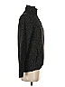 Thread & Supply 100% Polyester Tweed Black Turtleneck Sweater Size S - photo 4