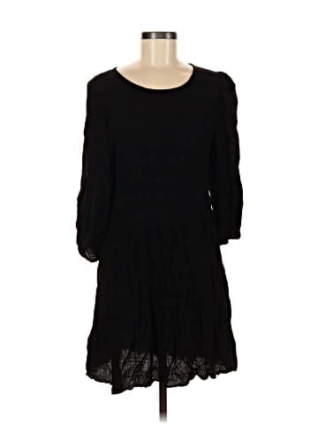 Self Contrast Casual Dress (view 1)