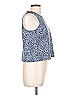 MICHAEL Michael Kors Blue Sleeveless Blouse Size L - photo 4