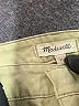 Madewell 100% Cotton Solid Green Khakis Size 31 waist - photo 6