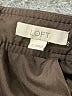 Ann Taylor LOFT Solid Brown Casual Skirt Size 2 - photo 4