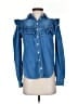 Pilcro 100% Cotton Blue Denim Jacket Size XXS - photo 1