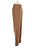 Rafaella Solid Brown Casual Pants Size 8 - photo 4