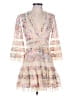 Zimmermann 100% Polyester Floral Ivory Cocktail Dress Size 6 (1) - photo 1