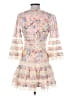 Zimmermann 100% Polyester Floral Ivory Cocktail Dress Size 6 (1) - photo 2