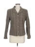 Joseph Abboud 100% Rayon Plaid Brown Blazer Size 6 - photo 1