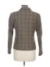 Joseph Abboud 100% Rayon Plaid Brown Blazer Size 6 - photo 2