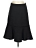 J.Crew Chevron-herringbone Black Wool Skirt Size 4 - photo 1