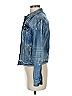 Express 100% Cotton Blue Denim Jacket Size S - photo 5