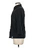 Target 100% Cotton Tweed Black 3/4 Sleeve Button-Down Shirt Size M - photo 5