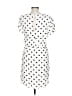 1.State 100% Polyester Polka Dots White Casual Dress Size 12 - photo 2