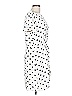 1.State 100% Polyester Polka Dots White Casual Dress Size 12 - photo 4