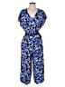 Old Navy 100% Viscose Print Blue Jumpsuit Size S - photo 1