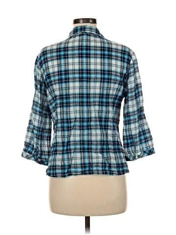 Ethyl 3/4 Sleeve Button-Down Shirt (view 2)