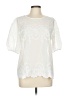 Kindred Ivory Short Sleeve Blouse Size M - photo 1