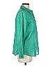 Chico's Green Long Sleeve Button-Down Shirt Size Med (1) - photo 4