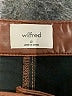 Wilfred 100% Polyurethane Brown Faux Leather Pants Size 10 - photo 7