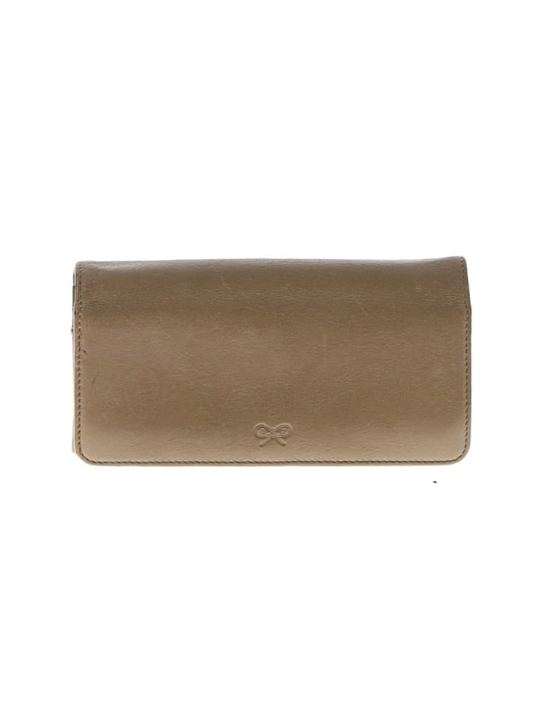 Pre-owned Anya Hindmarch Wallet In Green