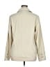 Talbots 100% Polyester Solid Ivory Long Sleeve Blouse Size XL - photo 2