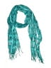 Sevya Teal Blue Scarf One size - photo 1