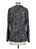 Nina Leonard Blue Long Sleeve Blouse Size S - photo 2