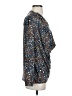 Nina Leonard Blue Long Sleeve Blouse Size S - photo 4